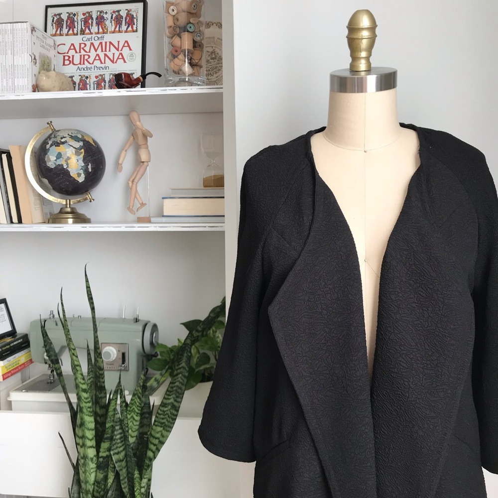 M&S Collection • Unstructured Drape Jacket